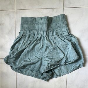 FP Movement Teal “The Way Home” Shorts
